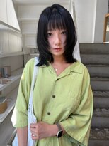カシェ ナカザキ(CACHE NAKAZAKI)&nbsp;レイヤーカット/顔まわりレイヤー/ミディアムレイヤー