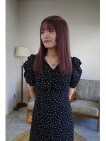 トナリ(tonari)&nbsp;ピンクラベンダー　顔まわりレイヤー　【鹿児島中央】