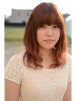 ファシオ ヘア デザイン(faccio hair design) グラデーションピンク