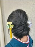 ☆お着物ヘアー☆きゃわふわ