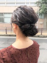 デコヘアー キートス(DECO HAIR kiitos)&nbsp;ロープ編みのシニヨンアレンジ