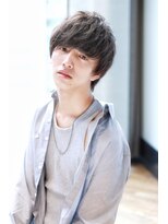 リップスヘアー 銀座(LIPPS hair) モテるサイドパートショートクラウドマッシュ