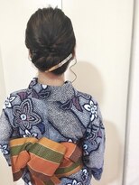 ネオリーブアピ 池袋店(Neolive api)&nbsp;【Neolive api 池袋】浴衣×シンプルシニョン