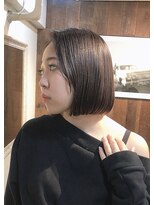 パム 恵比寿(PAM.)&nbsp;《pam.ゴトウ》dark brown bob