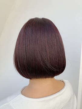 サロンドミルク 溝の口店(salon de MiLK) ＊まったりピンクパープルにブラウンを足して大人カラーに