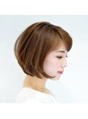 ワンサイドショート/ボブ/ブランジュ/ダブルバンク 表参道/青山