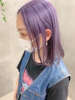 テトヘアー(teto hair) ラベンダーアッシュ、ペールパープル、ブリーチカラー