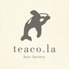 ティコラ ヘアファクトリー(teaco.la hair factory)のお店ロゴ
