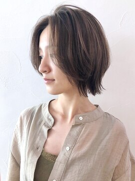 アイティーバイアルバム 松戸店(IT by ALBUM) ウルフショート_くびれヘアビタミンカラー_ba340323