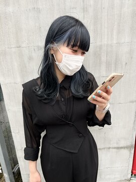 デヴェロペ(Devellope.) 【Devellope.】千葉担当 インナーカラー ブリーチ ブルージュ