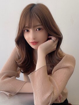 ユニ 表参道(uni) 大人気の韓国風くびれレイヤーカット/ヨシンモリ/エギョモリ