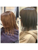 シュガー(sugar.c)&nbsp;結べる長さキープのシースルーボブ