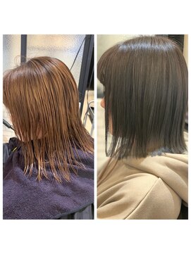 シュガー(sugar.c) 結べる長さキープのシースルーボブ