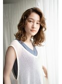 大きめウェーブの大人かわいい色気スパイラルパーマ・・担当KAYO
