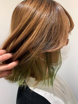 アズールサン 草加西口店(azule-sun) イヤリングカラー,オリーブ,透明ベージュ,韓国ツヤカラー/草加駅