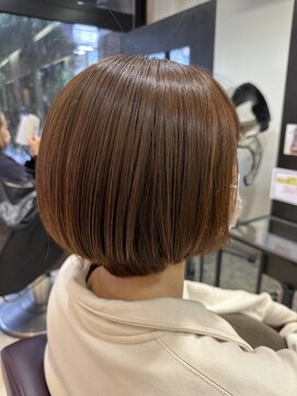 ノーム バイ アウラ(norm. by aura) ショートボブ×髪質改善