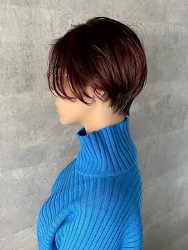ヘアサロン コレハ(hair salon CoReha) 【ショート×大人レッド】ウサミ