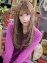 カバーヘア イヴ 戸頭店(COVER HAIR EVE)&nbsp;大人かわいいグレーベージュレイヤーロングc5戸頭20代30代40代