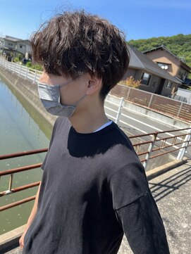 ヘアショップ ホップエム(HAIR SHOP HOP M) センターパート