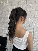 アメジスト(amethyst)&nbsp;パーティー・結婚式☆ヘアセット/ポニーテール/ふわふわカール