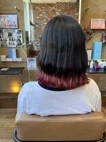 ビハツヤ(BIHATSU-YA)&nbsp;裾カラー ピンク