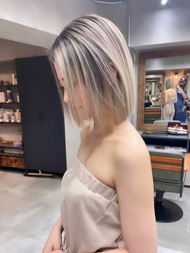 サニー 渋谷(SUNNY) バレイヤージュ、ショコラアッシュ、グレージュ、ハイライト