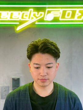 グリーディーフォックス 三軒茶屋(GreedyFOX) 波巻き/マッシュパーマ/ウルフ/ハイライト<理容室>三軒茶屋