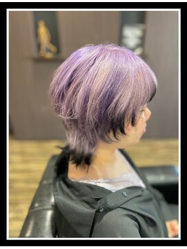 リレーションヘアーデザイン(Relation hair design) ウルフ　裾カラー