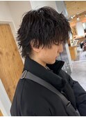 波巻きスパイラルパーマツイストスパイラルパーマスパイラル