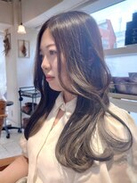 ラボヌールヘアーリアン 川越店(La Bonheur hair Lien)&nbsp;ハイライトカラー/ロングスタイル