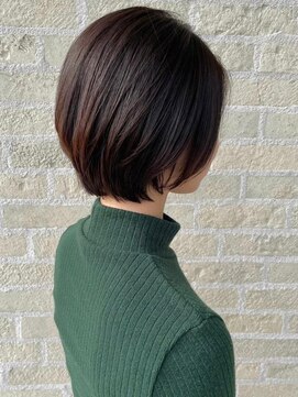 トップヘアーラウンジ 知立(TOP HAIR Lounge) ショートボブスタイル/ニュアンスカラー/アースカラー