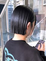 ヲタク(wotaku.)&nbsp;黒髪ボブ暗髪カラーダークグレーブルーブラックダークシルバー