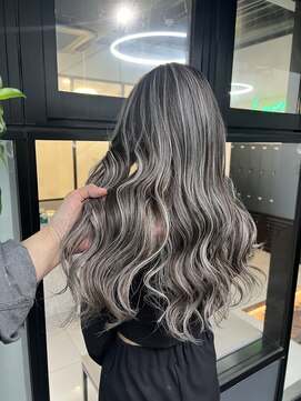 エヴァン(HEVIN) 橋口限定　☆ホワイトグレー☆ハイライトカラー1