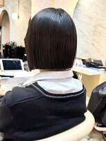 ロンド エスポワール 錦糸町(Lond espoir)&nbsp;◯前髪イメチェンアンブレラカラーこなれミディ切りっぱなしボブ