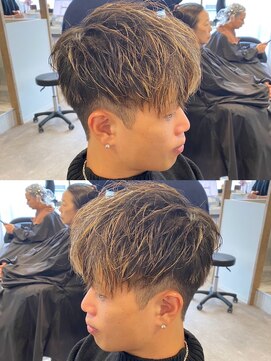 アフェクト 上大岡(affect) 上大岡/ダークアッシュ ニュアンスパーマ 韓国マッシュ