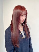 ラヴィズム(LUVISM)&nbsp;◎韓国ヘアー顔周りレイヤーおくれ毛前髪万代新潟