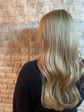 ヘアーリゾートガーデン 南柏店(Hair Resort Garden) ホワイトベージュ×イルミナ