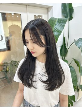 アイズ 横浜(IS) 【JUNKI指名】レイヤーカット/グレージュ