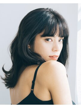 ブランロール 中目黒店(Blanl'or) 大人ガーリー/ダークアッシュ/似合わせカット/レイヤーカット