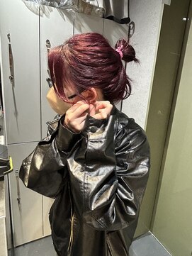 リラス 博多(rilas) 暖色カラー／ボルドー