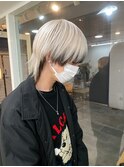 ハイトーンウルフ/ブリーチカラー/エンドカラー