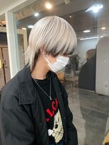 ドットハリス(.Hallis)&nbsp;ハイトーンウルフ/ブリーチカラー/エンドカラー