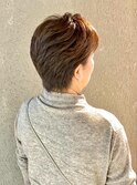 軽やかなショートスタイル