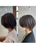 アッシュ 茗荷谷店(Ash) ショートカット シークレットハイライト