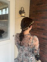 ガーデンニューヨーク　GARDEN NEW YORK&nbsp;ゆるふわ編みおろしヘア♪