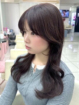 シーズン 大阪(SEASON) 【ヘアカラー】ピンクブラウン/レイヤーカット/大阪梅田駅