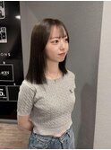 オリーブブラウン/ブリーチなし/髪質改善