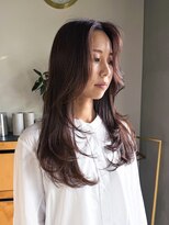 ボレロ(BOLERO)&nbsp;かきあげ前髪 レイヤーカット ロングレイヤー20代30代