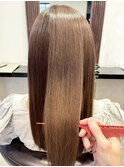 艶髪ストレートロングヘア★髪質改善/ 縮毛矯正(30代40代50代)