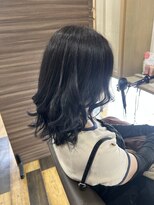 アレッタヘアーサロン(ALETTA HAIR SALON) blue black
